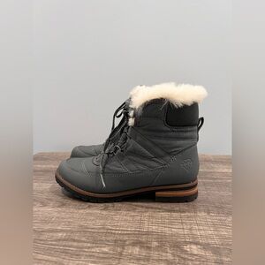 Women's Gray Winter Boots